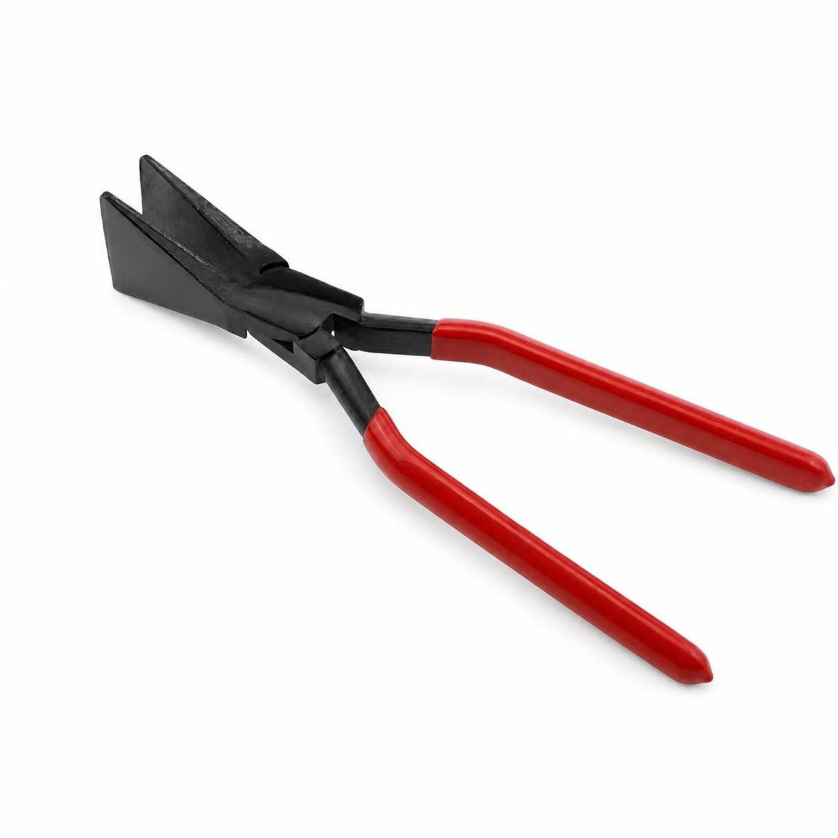 Sheet Metal Bending Pliers Anti-Slip Sheet Metal Hand Seamer Bent Jaw Pliers Darkened Heavy Duty for Mechanic