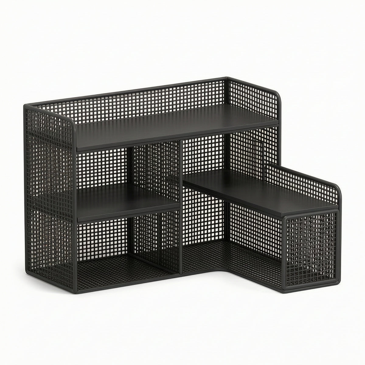 Space-Saving Corner Mug Organizer Compact Countertop Mug Organizer Sturdy Corner Storage Rack Multifunctional for Kitchen