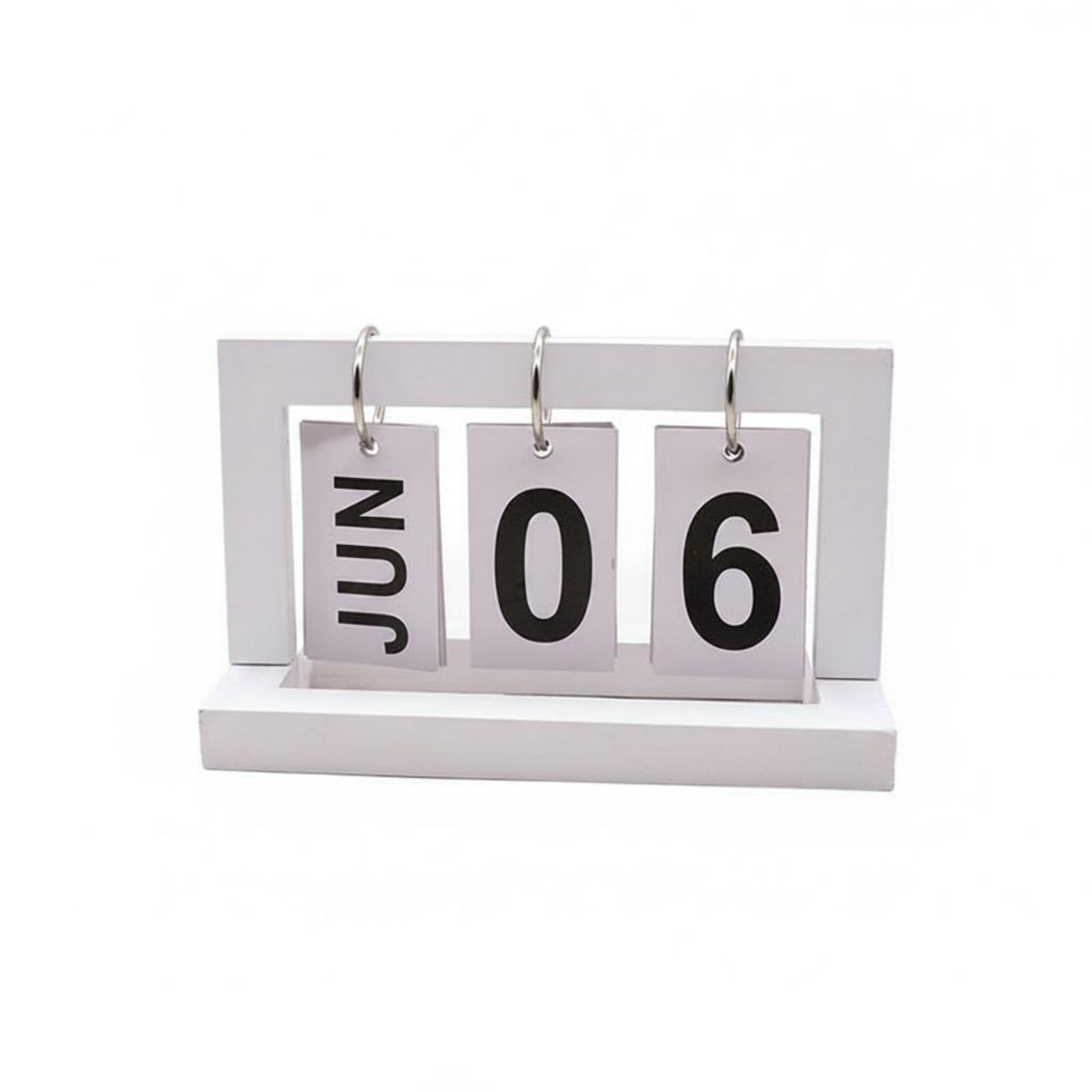Flip Desk Calendar Rectangular Desktop Decor Decorative