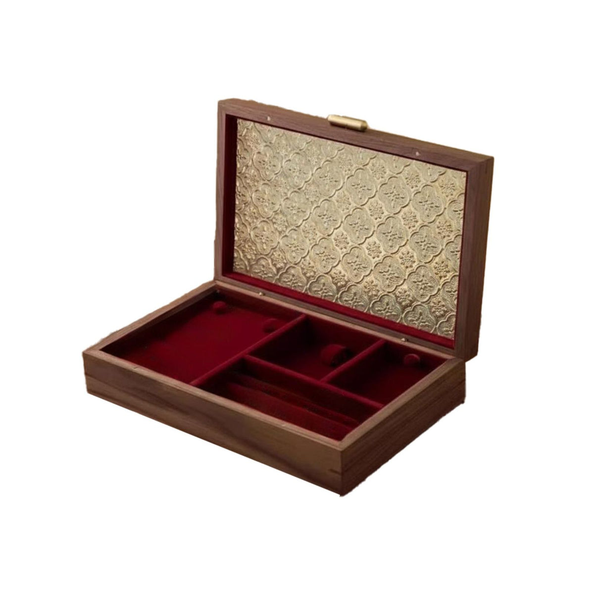 Wooden jewelry organizer for women