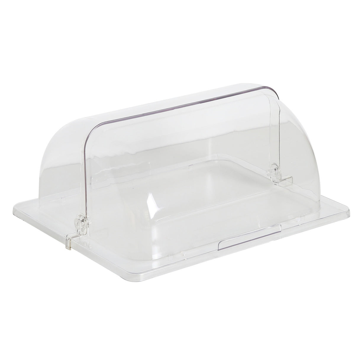 Food Display Cover with Flip Opening Versatile Pastry Cover with Flip Lid