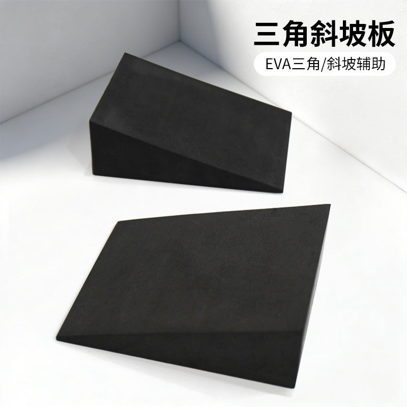 EVA Squat Board Weight Lifting Lunge Wedge Stretching Board Calf Stretcher Incline Board Squat Assist Triangular Wedge