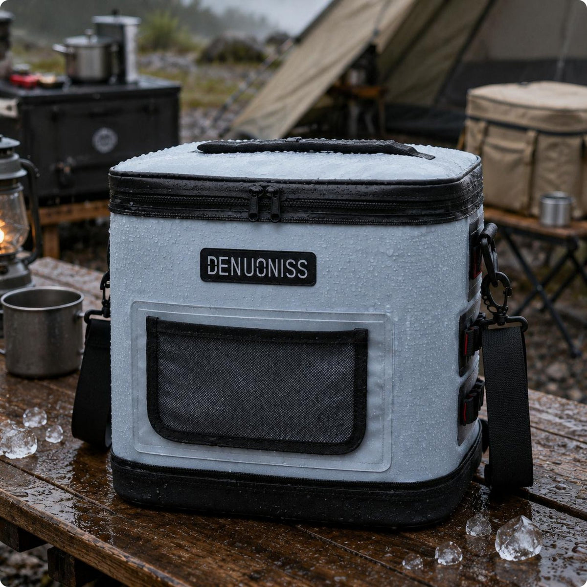 Insulated Cooler Bag TPU Waterproof Cooler Bag Structured Base