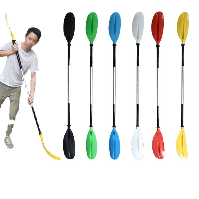 Extended Paddle Kayak Paddle Professional Double-Blade Aluminum Canoe Paddle for Rafting and Fishing