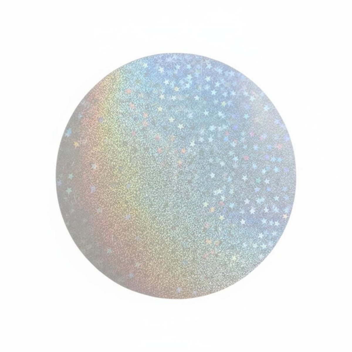 Holographic Medallion Film Medallion Lamination Disc DIY Friendly Craft Supplies for Crafters, Scrapbooking
