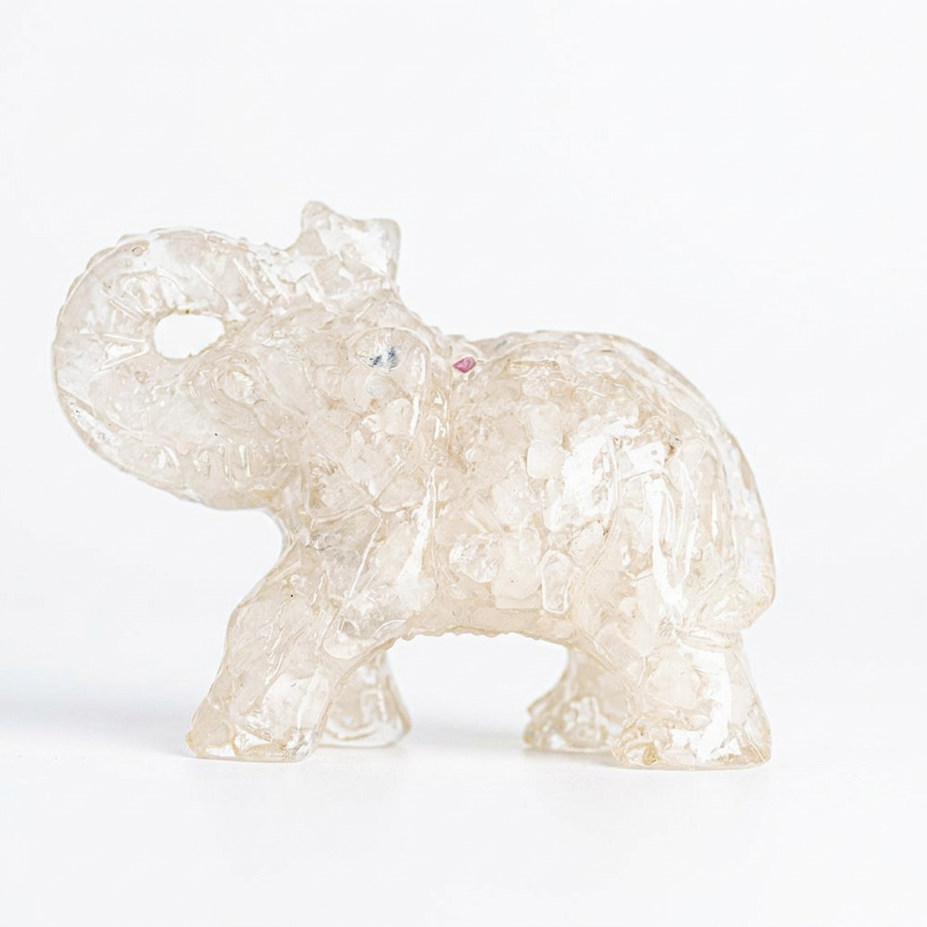 Crystal Elephant Home Decor, Gifts Women Mum Ornament, Crystal Gifts Women Mum Birthday, Elephant Figurine Office Decor, Resi