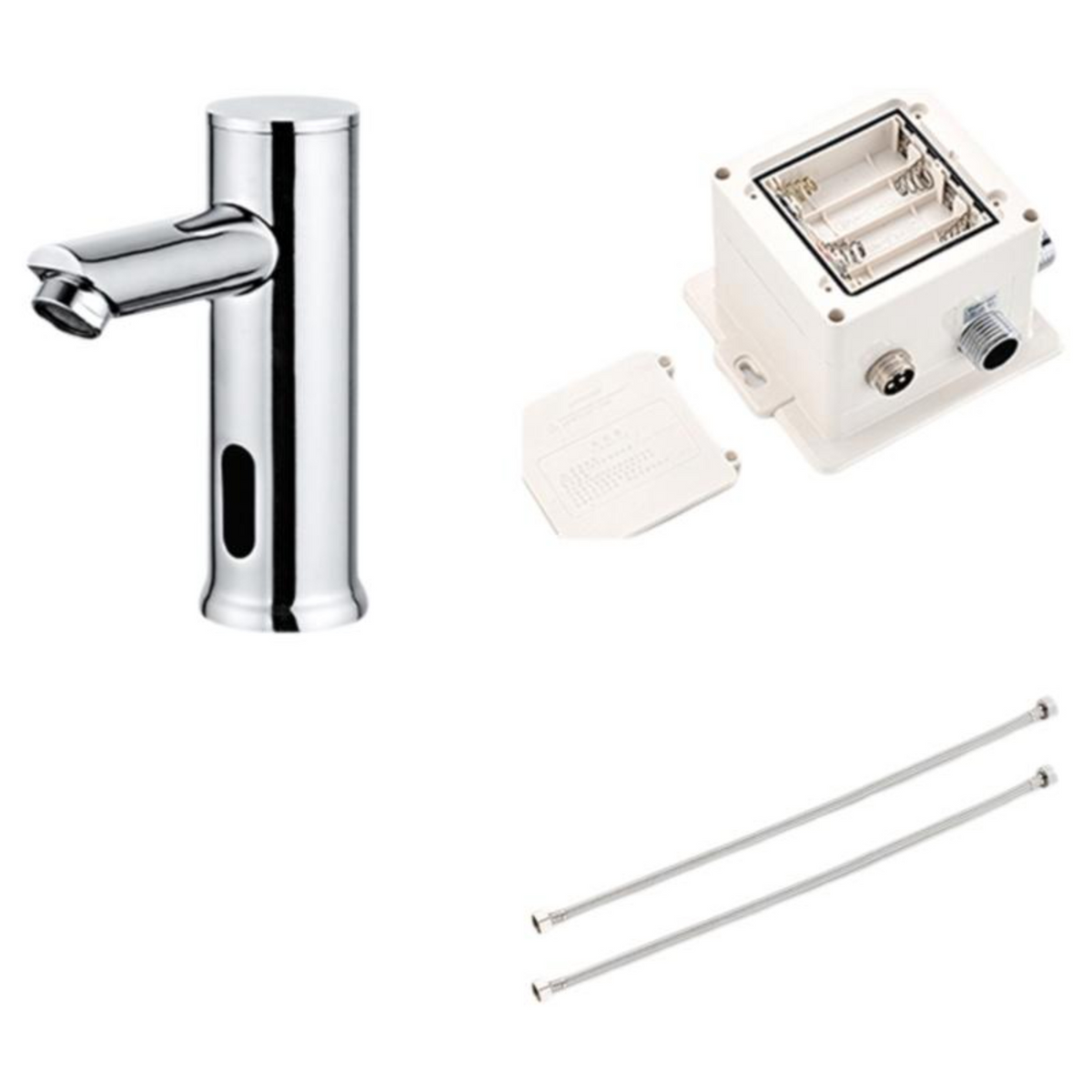 Motion sensor faucet, hot/cold, easy install