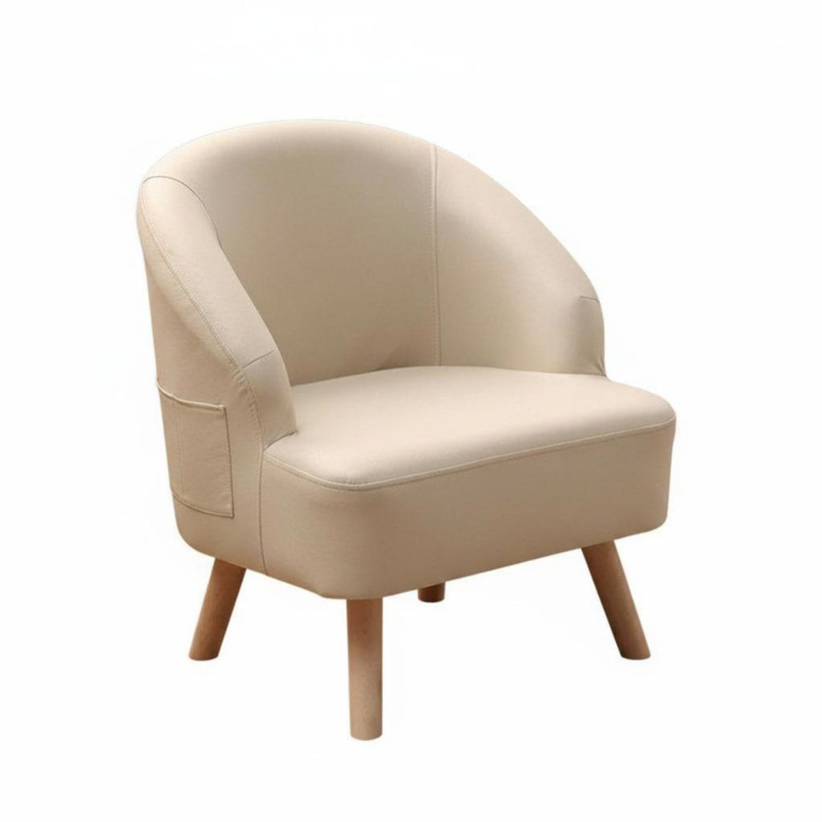 Upholstered child's Armchair Sturdy Construction Toddler Seat Ergonomic Design