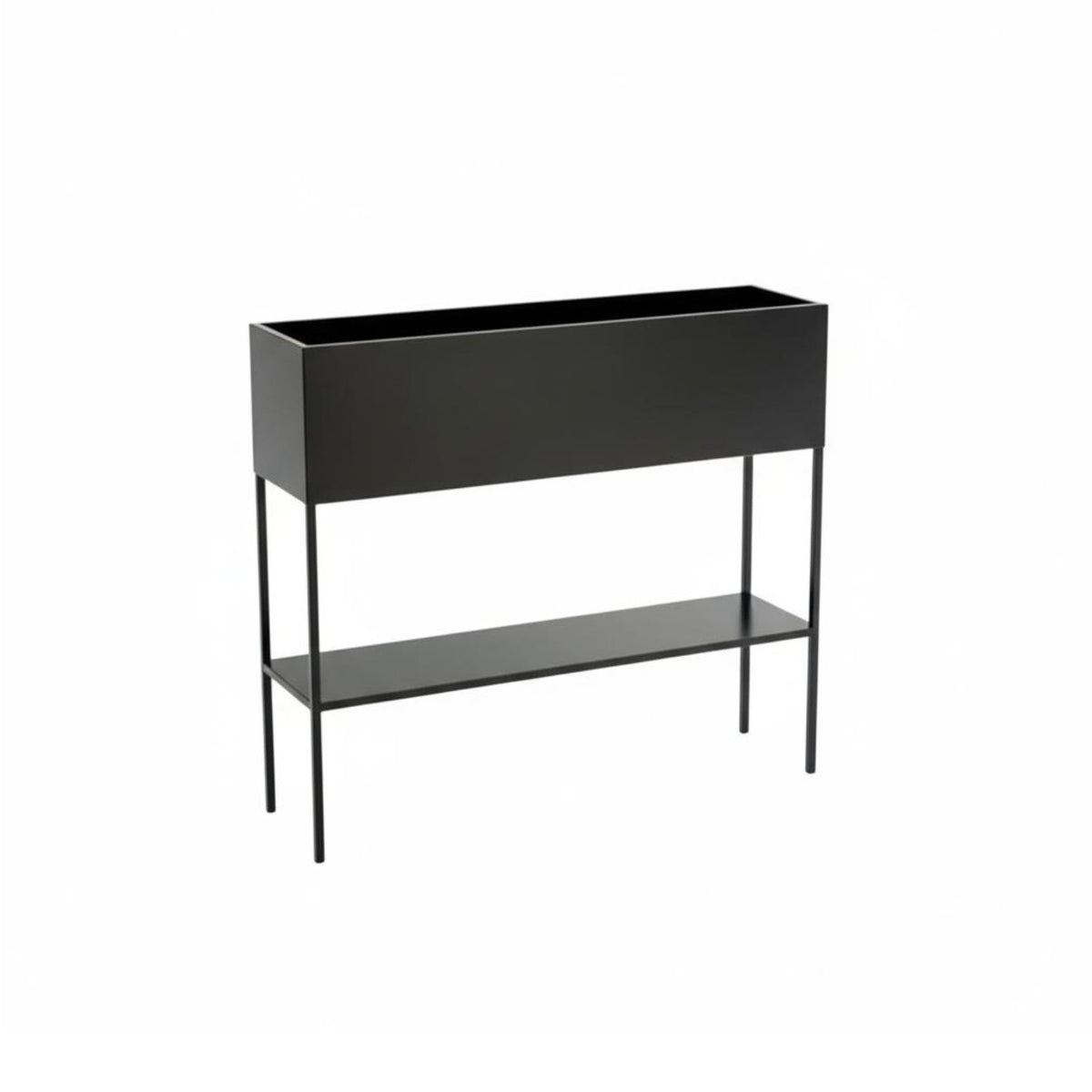 2-Tier Plant Stand Nordic design Outdoor Furnishing Weather-Resistant for Balcony