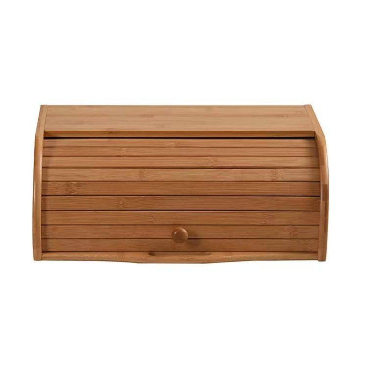 Hinged-Lid Bread Box Rounded side_panel Kitchen Organizer Rectangular