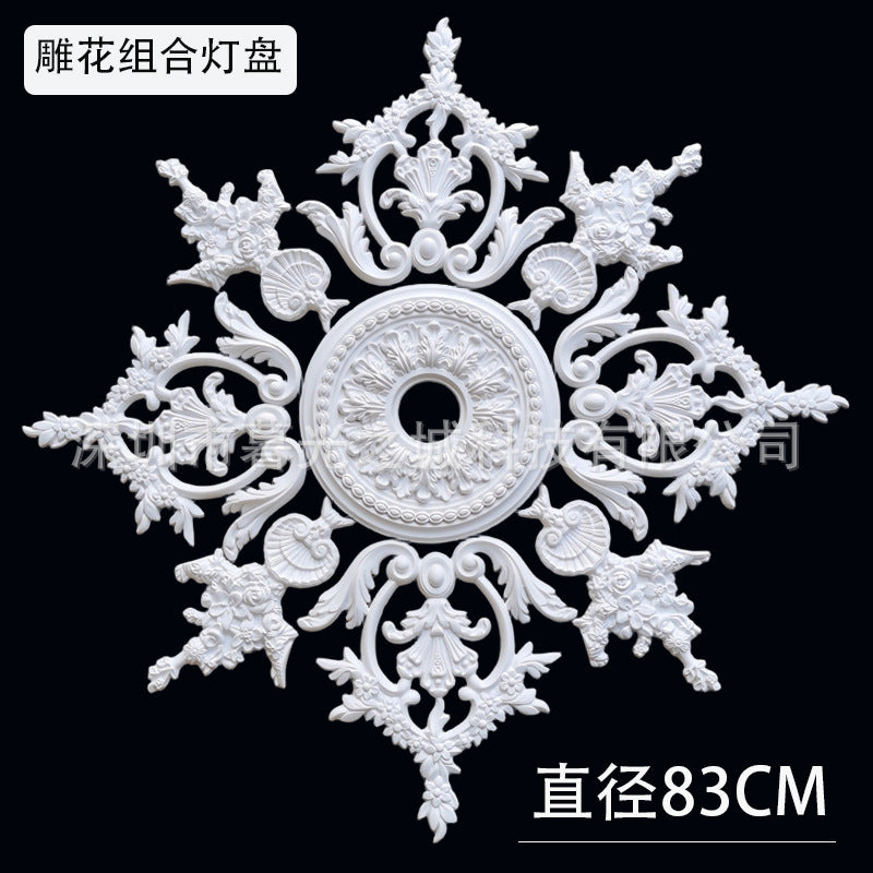 Wht Mosaic Ceiling a