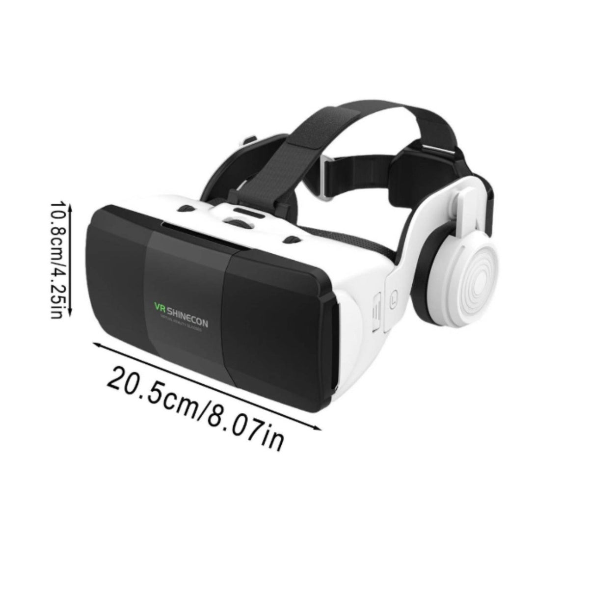 Mobile VR Headset Wide Compatibility 3D VR Headset with Controller for Gamers