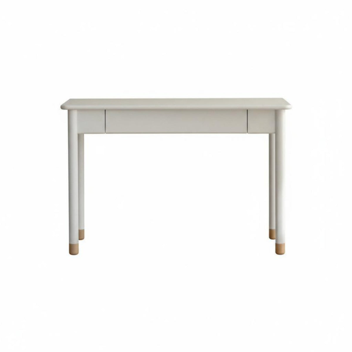 Height-Adjustable Writing Desk Creamy cream Finish Adjustable Kids Desk