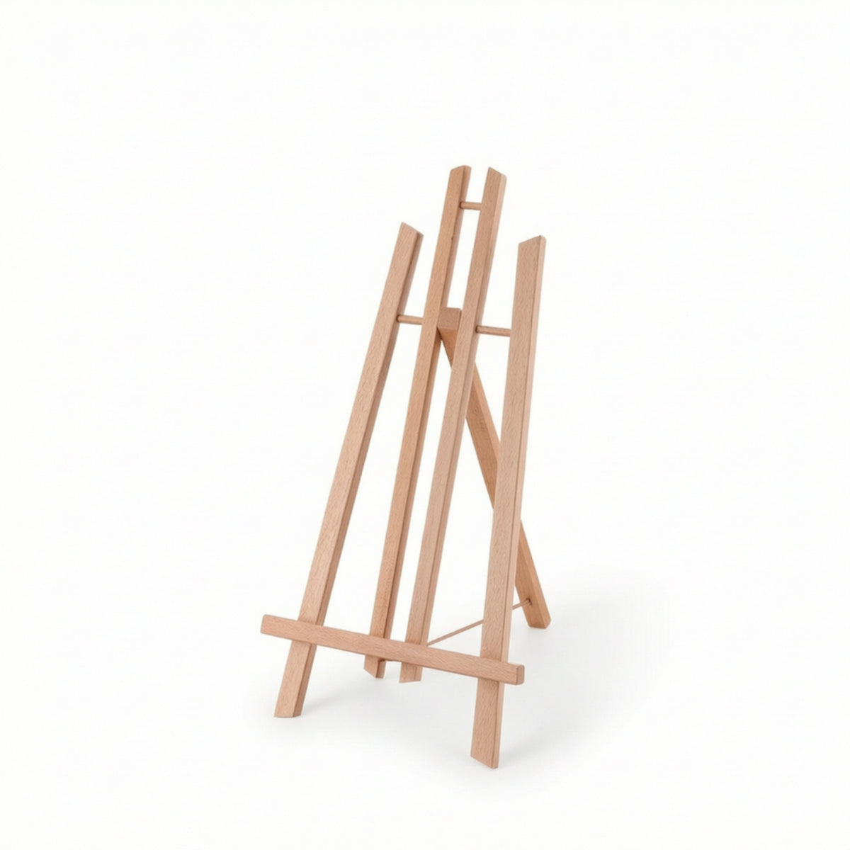 Portable Wooden Tabletop Easel Compact Adjustable Table Easel Fold-Flat Art Supply Sturdy for Artists, Students, Beginners, Painting, Sketching, Studio, Classroom