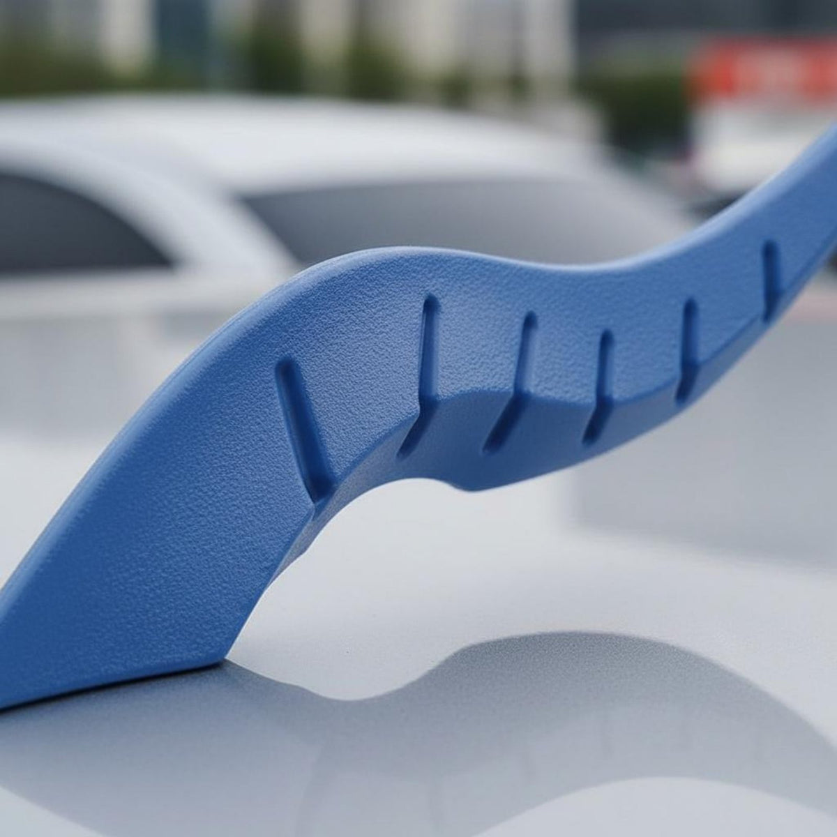 Easy Installation Dragon Spike Car Decoration Self-Adhesive Car Roof Vortex Generator Sporty Look Aerodynamic Spoiler Fin Single-Piece Molding
