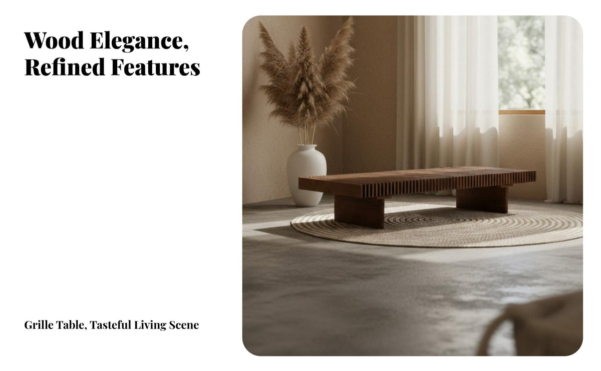 Wabi-Sabi design Three-Legged Organic Shape Coffee Table Designer Piece Living Room Furnishing Vintage Inspired Home Furniture Low silhouette for Design aficionados, Interior Designers, Guesthouse, Lounge Area, Small Spaces, Bedroom