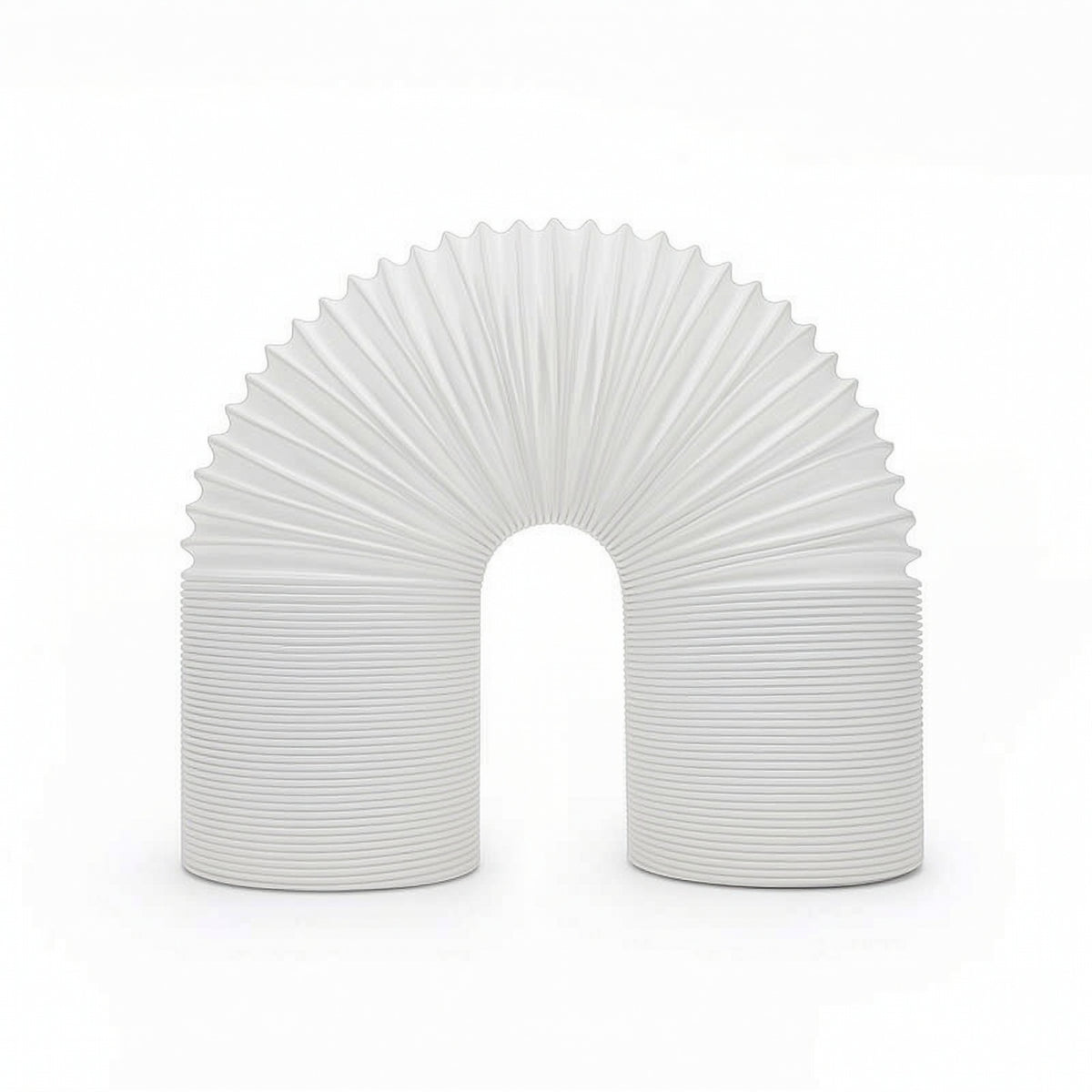 Portable Air Condition Exhaust Hose Thickened Portable Air Cooling Exhaust Hose Corrugated for Camp, Vehicle Window Ventilation