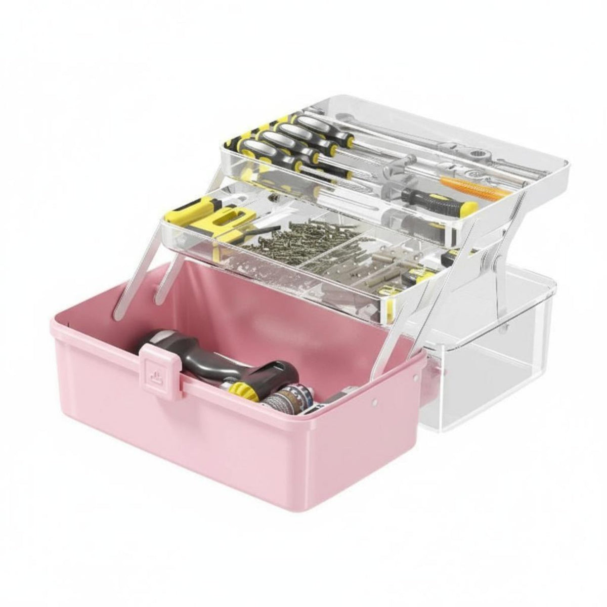 Cantilever Tool Case Large Capacity Cantilever Hardware holder Portable