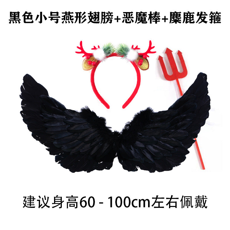 Blk S Devil Deer SET