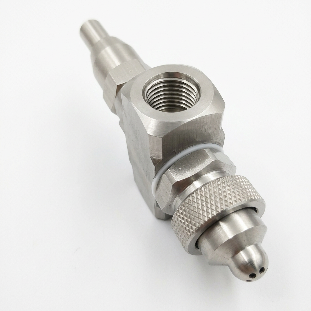Stainless Steel Spray Tip for Paper Mill, Industrial Humidification Spray Tip, Low Pressure Fluid Nozzle, Air Assisted Nozzle