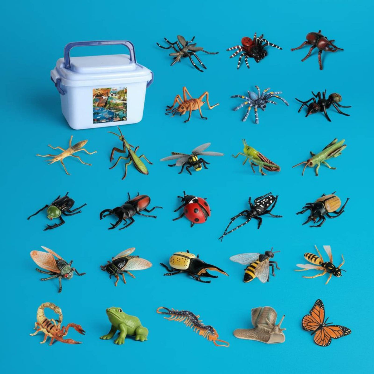Realistic Sea Creature Figurines Educational Ocean Creature Model Set Solid