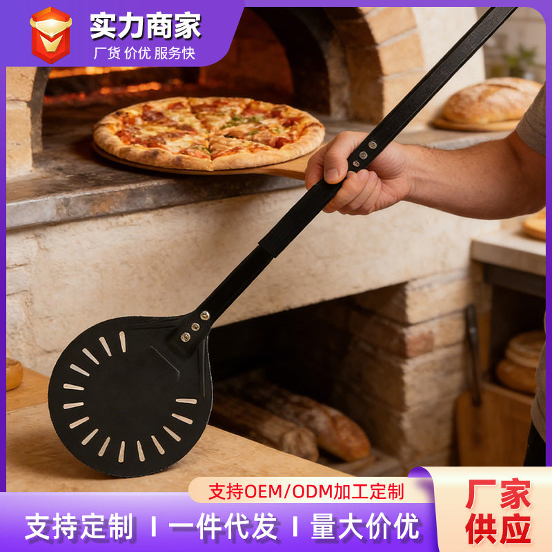 Extended Handle Pizza Peel Aluminum Pizza Oven Shovel