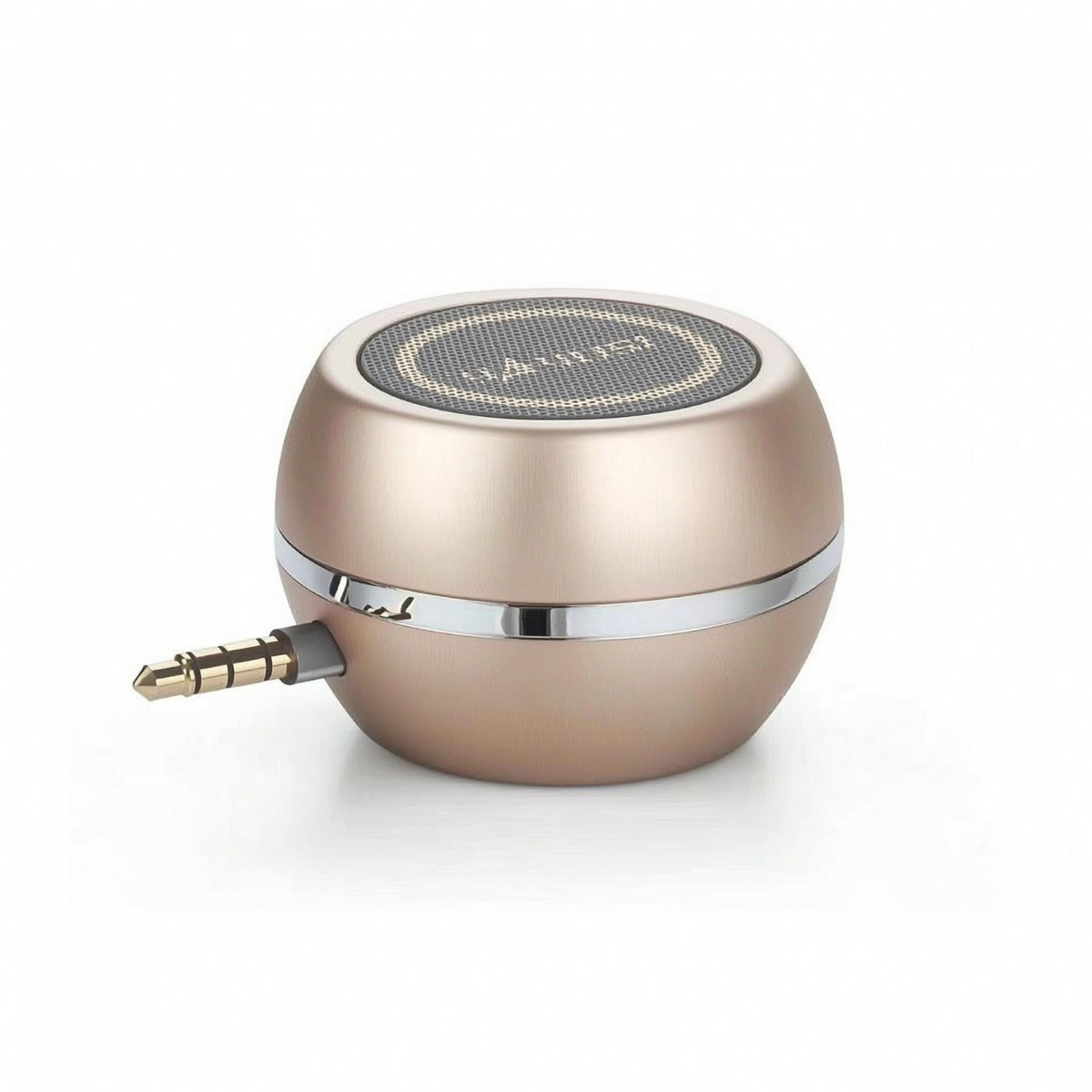 Speaker with 3.5 Mm Plug Mini Portable Phone Speaker Audio Device Compact Small for Travelers, Travel, Desk
