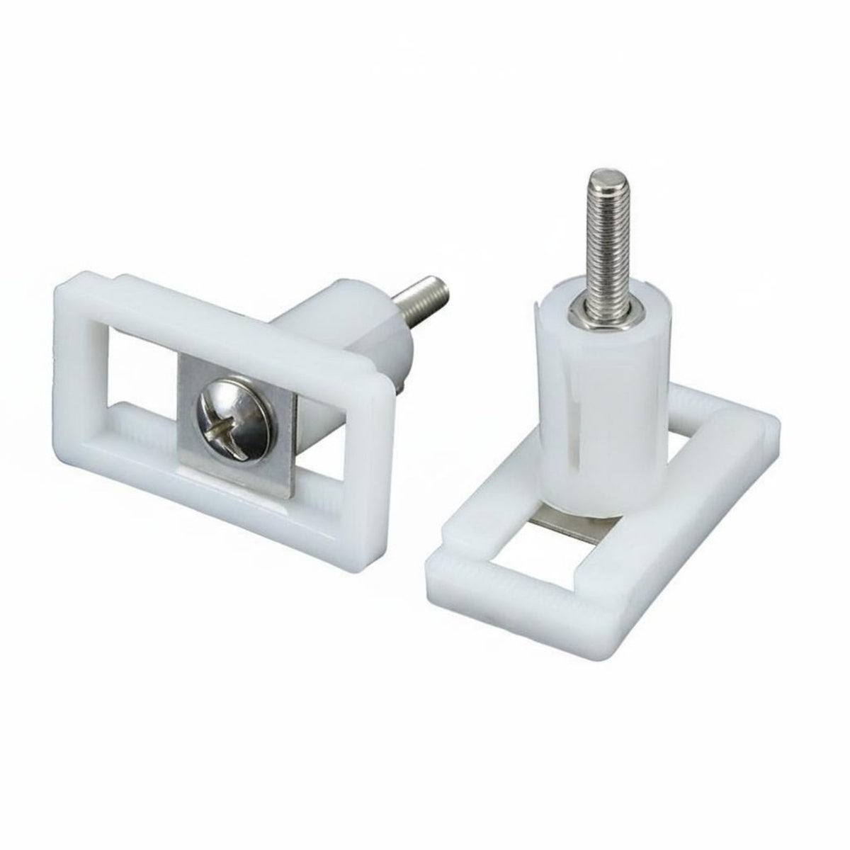 2 Pieces Toilet Seat Hinge Bolt Set Universal Fit Toilet Seat Hinge Bolt