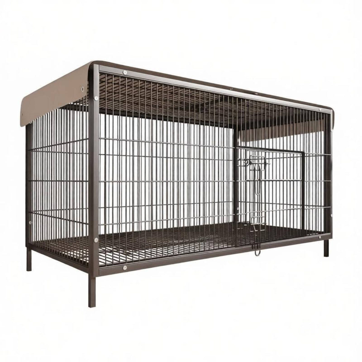 Large Metal Chicken Enclosure Weatherproof Poultry Enclosure Lockable Door