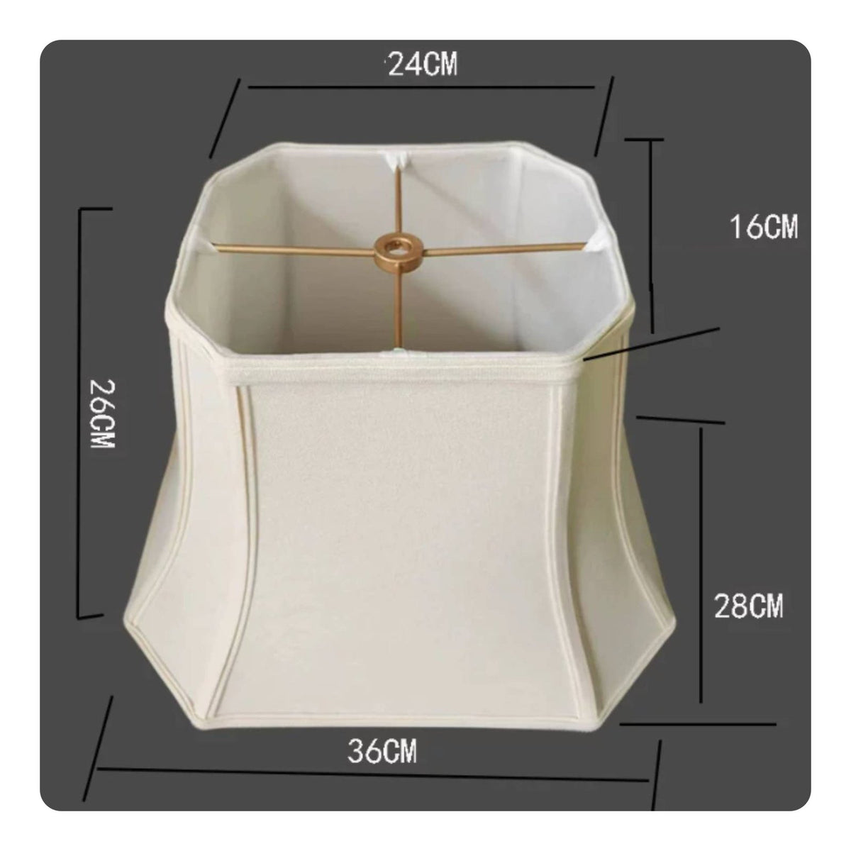 Ceramic Lamp Shade Cover Handmade Cloth Lampshade Easy to Install for Bedroom