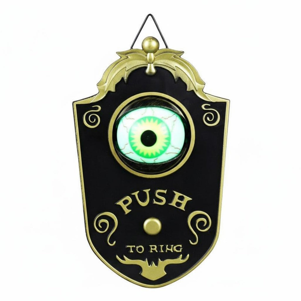 Single-Eyed Entry Chime Decoration Battery Operated Animated Eyeball Entry Chime