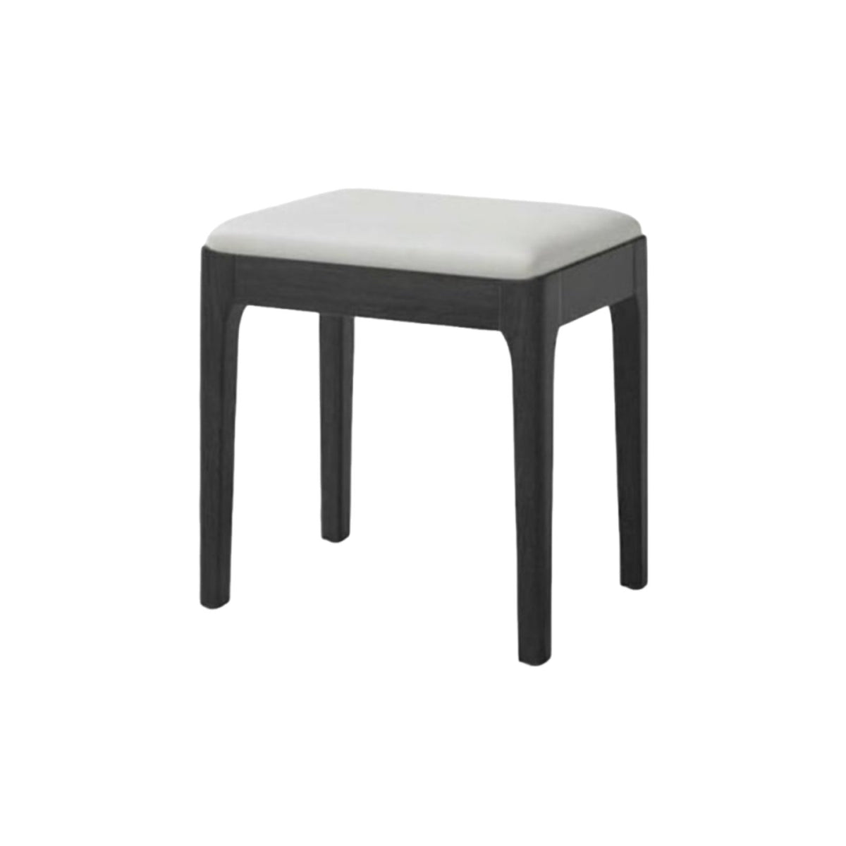 Stackable Padded Stool Minimalist Design Seating Furniture Multifunctional