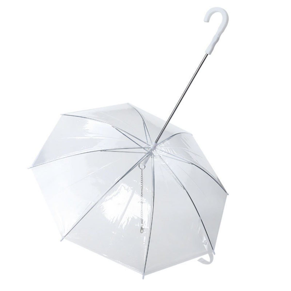 Dog Umbrella with Leash Waterproof for Outdoor Walks