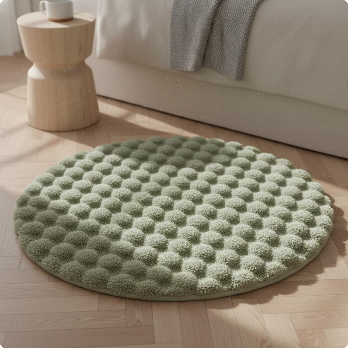 Faux Rug Lush Home Textile Cushioned for Living Room
