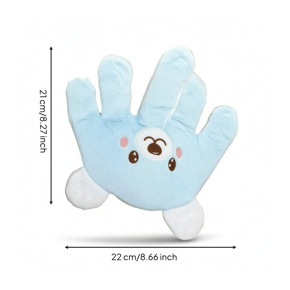 Hand Shaped Pillow Huggable Paw Shaped Pillow Cozy for Rest Time, Crib