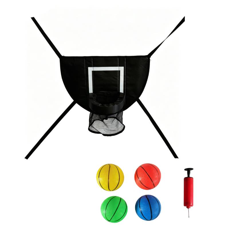 Black / Hoop-1pump-4balls