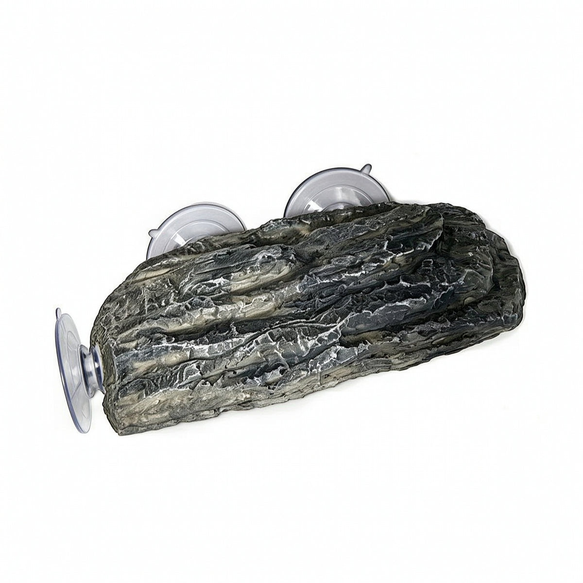 Reptile Dock with Suction Cups Textured Accessory for Reptiles