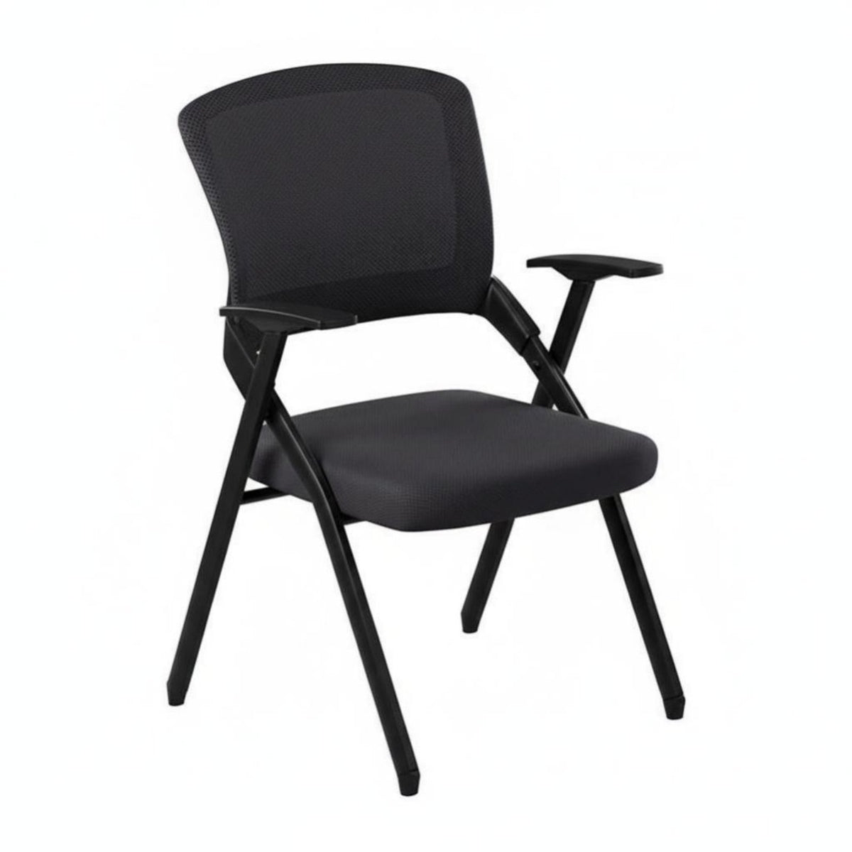 Folding Chair with Writing Tablet Foldable Design Institutional Seating
