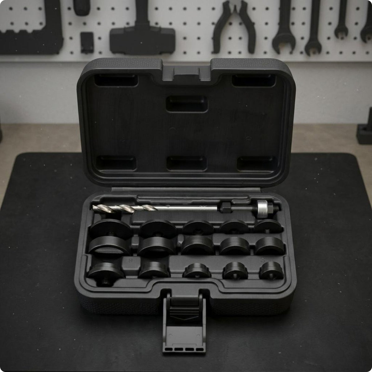 17 Pieces Parking Probe Hole Multi Size Compatibility for Garage