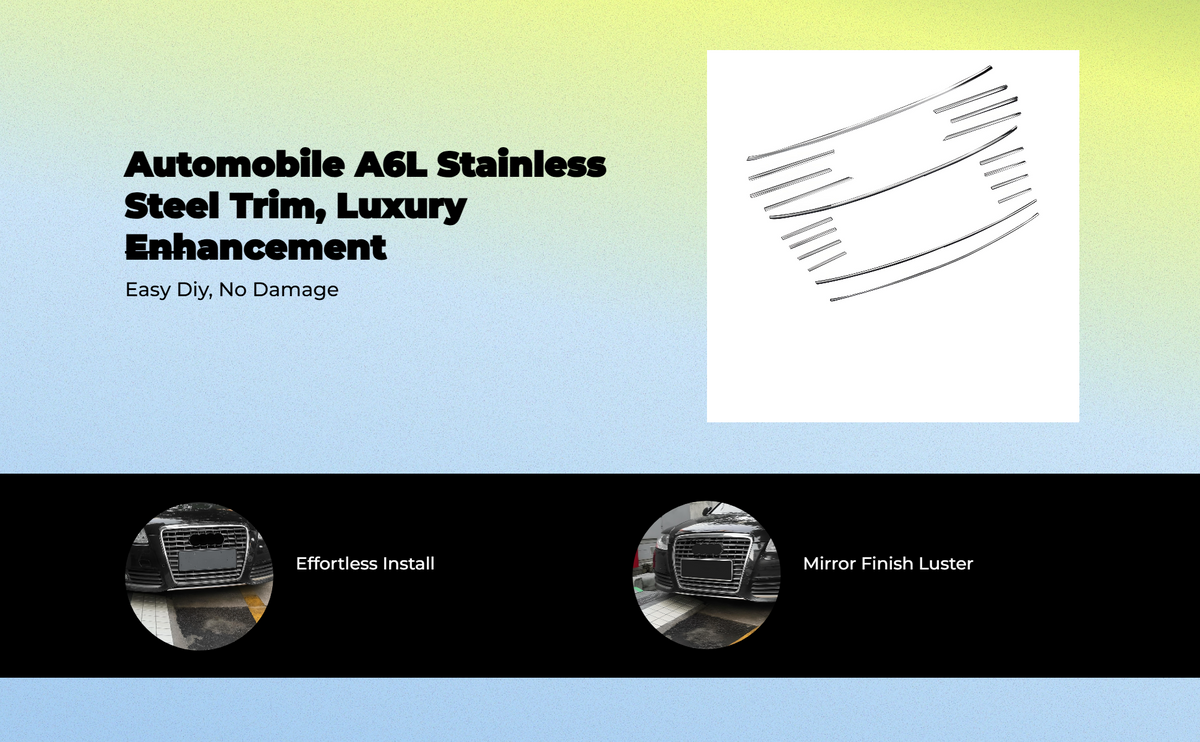 A6L Grille Trim for exterior style