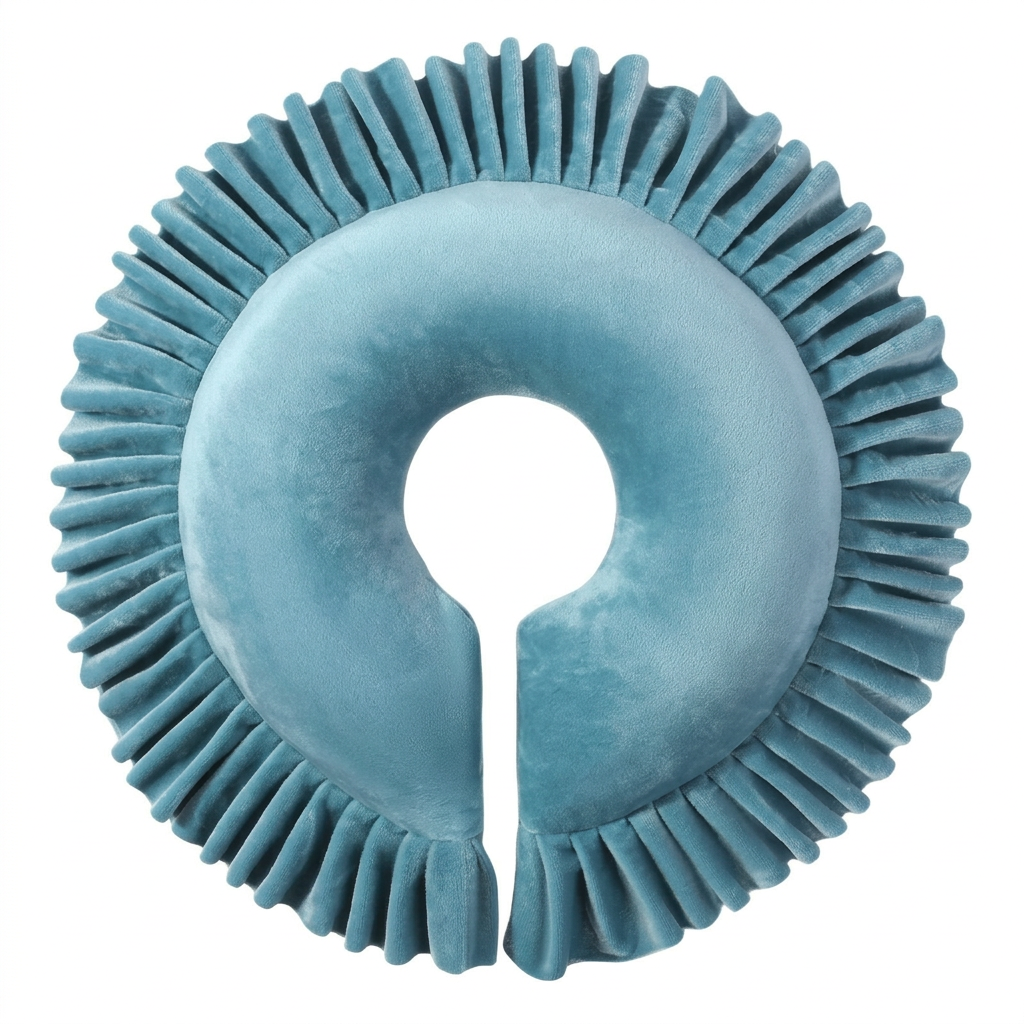 Massage Face Pillow Velvet, Face Down Pillow for Comfortable Sleep, Massage Face Cushion, Face Pillow Massage Pillow, Support