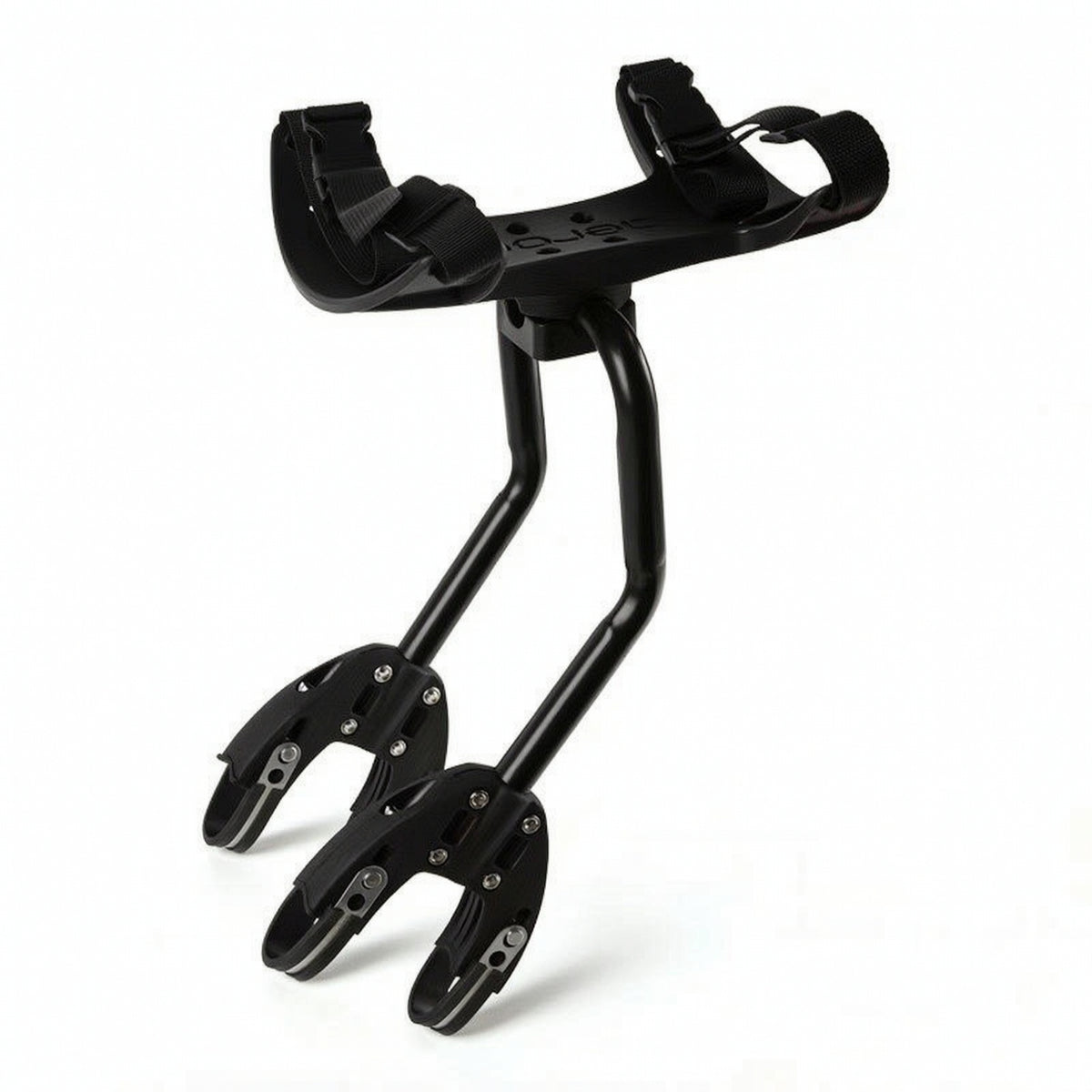 Bike Cargo Rack with Nylon Deck Tubular Rear Luggage Rack with Adjustable Carrier for Outdoor Riding