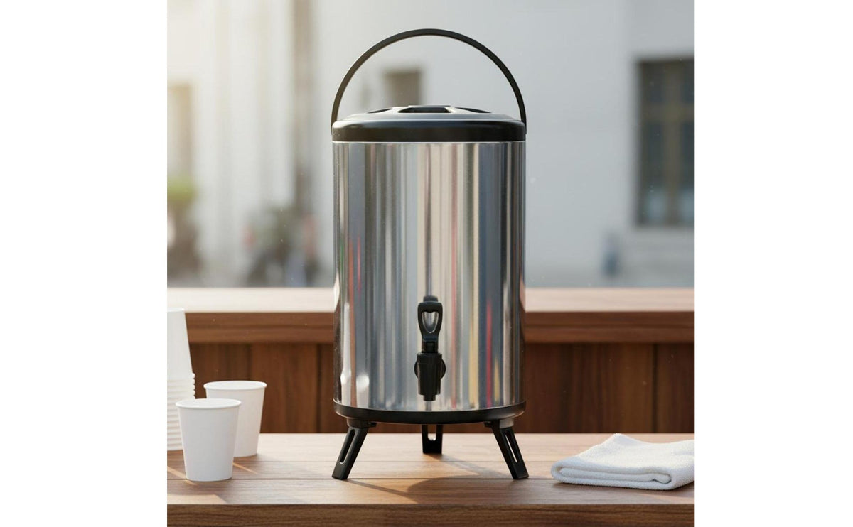 Milk Tea Insulation Container Large Capacity Professional Milk Tea Container Insulated Drink Dispenser Leak-Resistant
