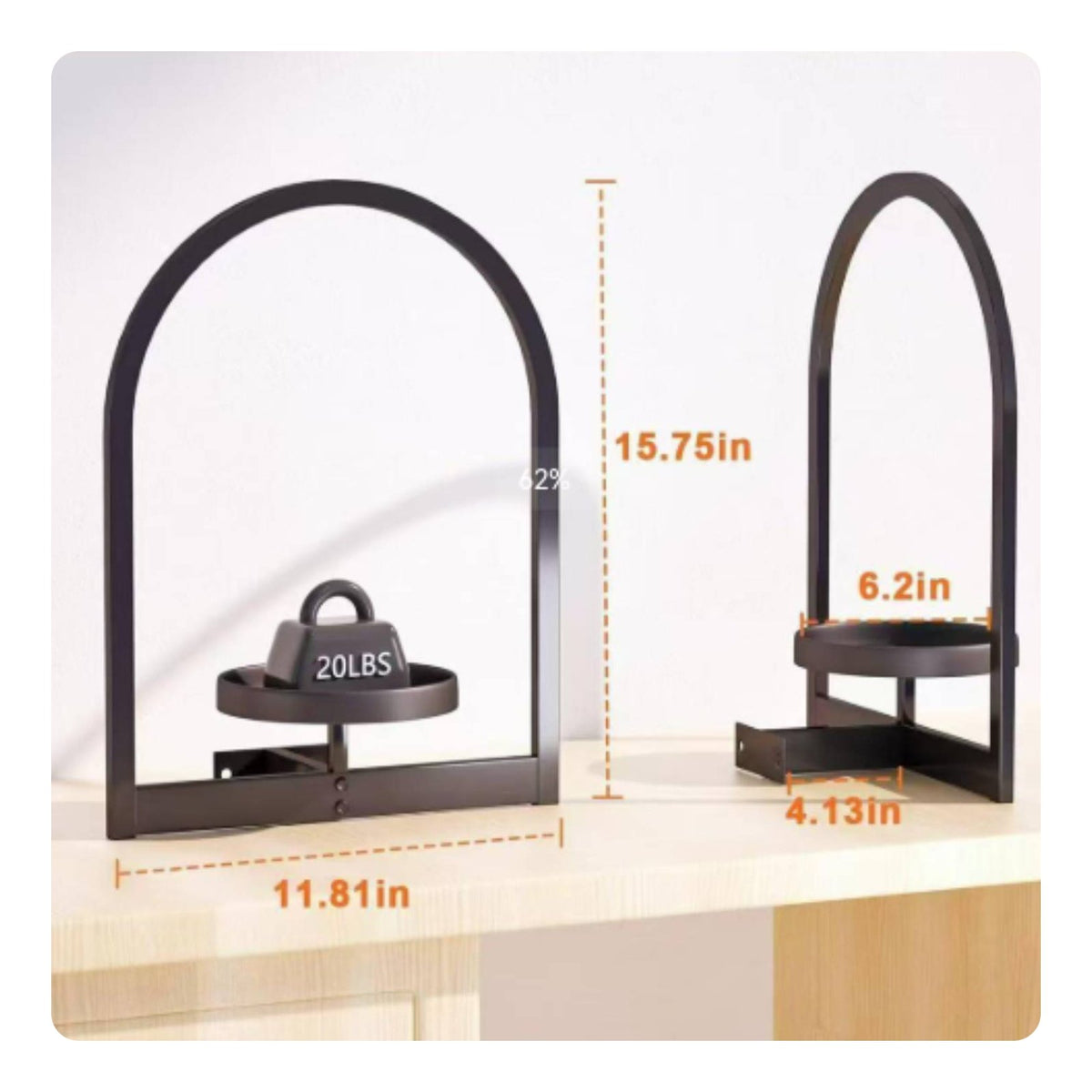 Window Design Wall Planter Iron Craft Metal Plant Hanger Decorative for Balcony