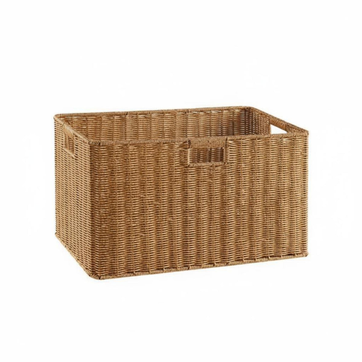 Narrow Laundry Bin Waterresistant Narrow Woven Bin Space-Saving for Students