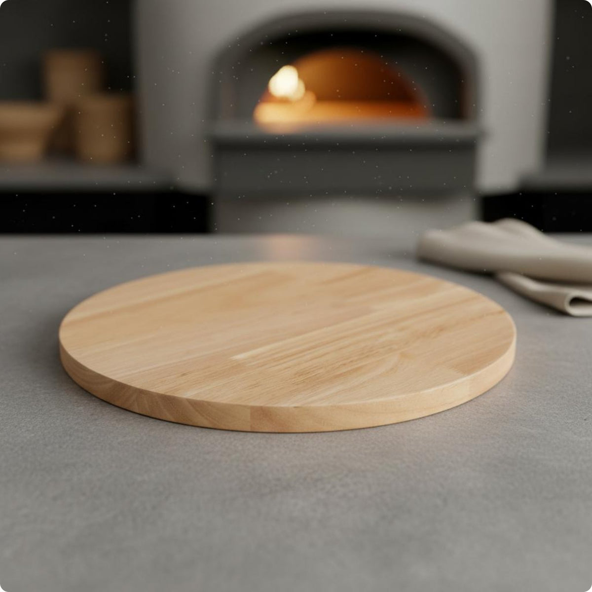 Pizza Serving Stand Space Saving Wooden Pizza Stand Easy to Clean