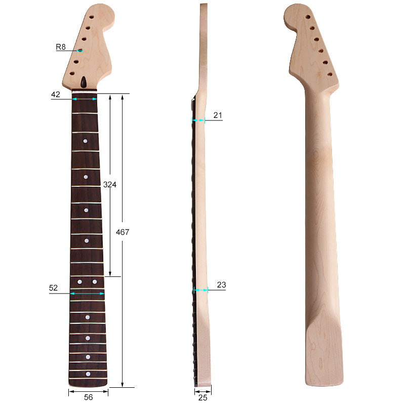 St-style 21-fret