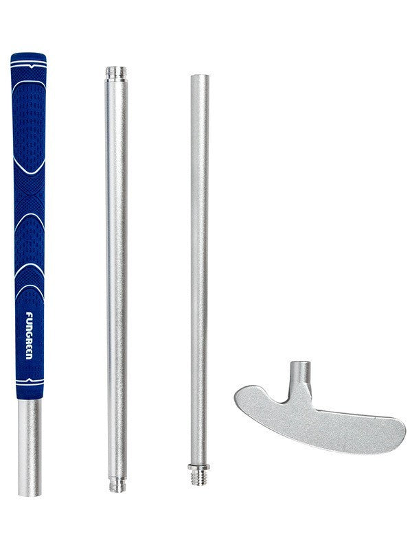 Three-Piece Golf Putter with Aluminum Shaft