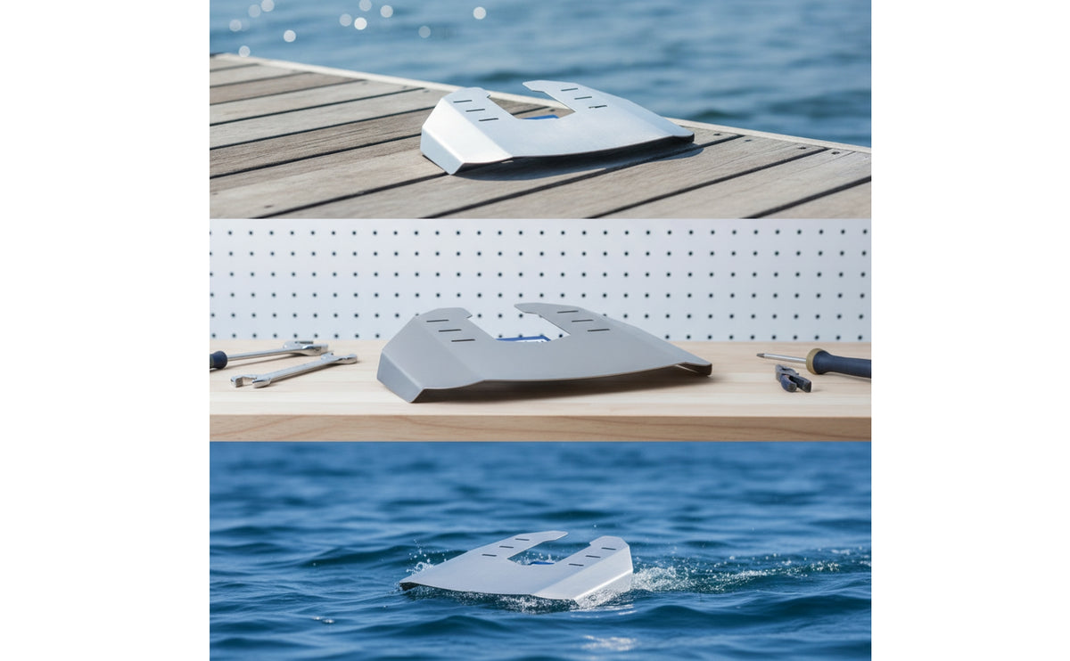 Outboards Motor Hydrofoil Stainless Steel Hydrofoil Stabilizer Faster Planing for Boats