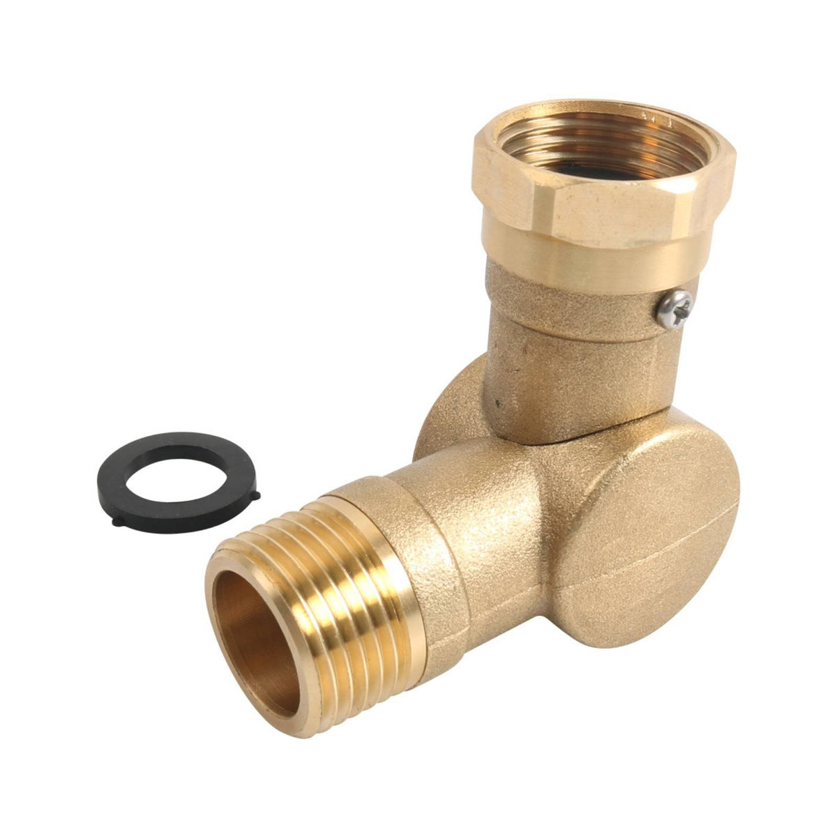 360 Degree Rotating Hose Connector Resistant RV Water Hose Adapter for Boat Owners